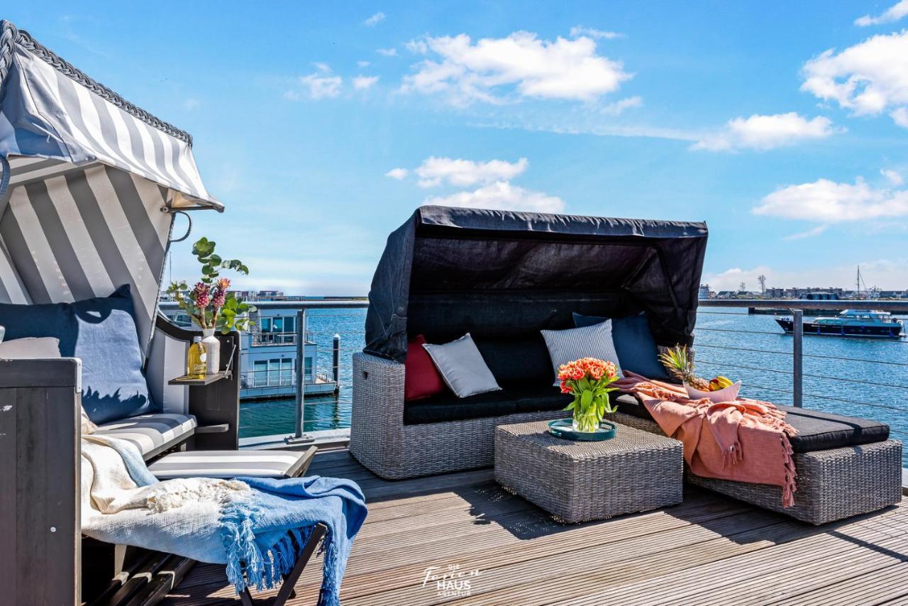 Schwimmendes Haus Aloha Villa Olpenitz Ngoại thất bức ảnh